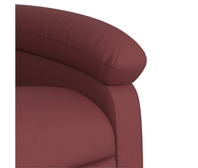 Sillón Reclinable De Masaje Granate