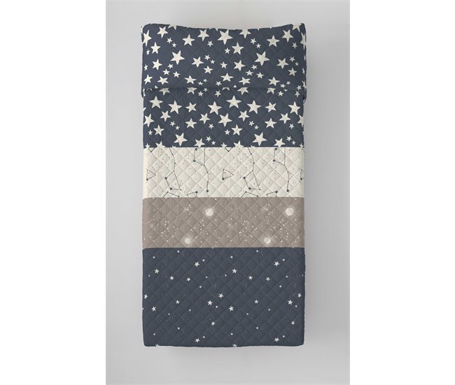 COLCHA BOUTI REVERSIBLE INDIGO 