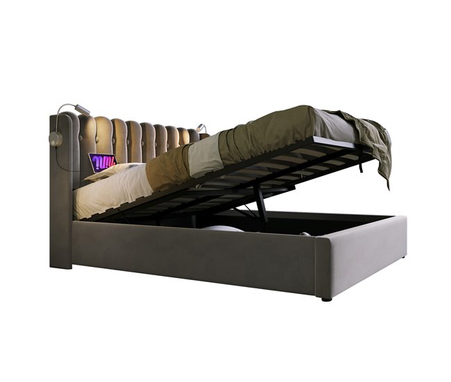 Canapés abatibles Gris