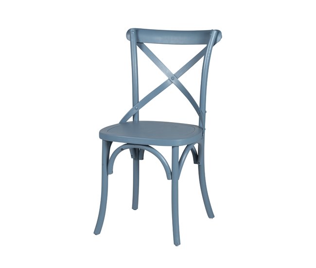 Pack de 2 sillas de cocina BISTROT II  Azul