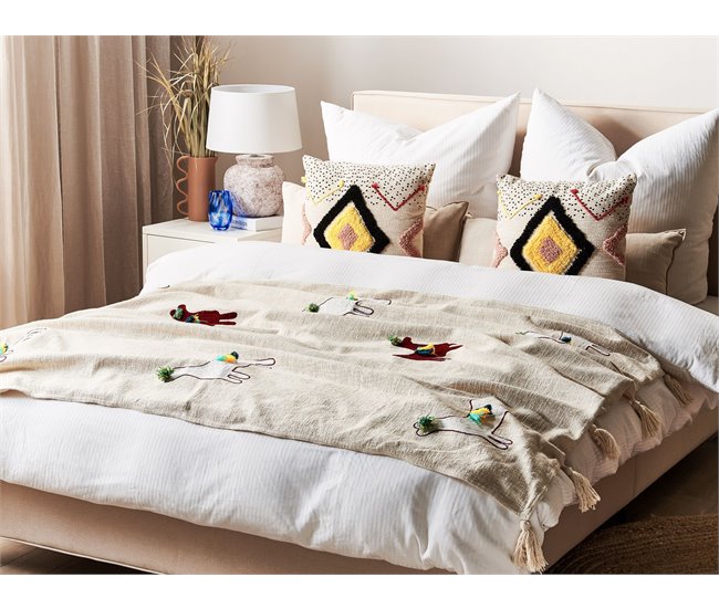 Beliani Manta DEOGHAR Marron