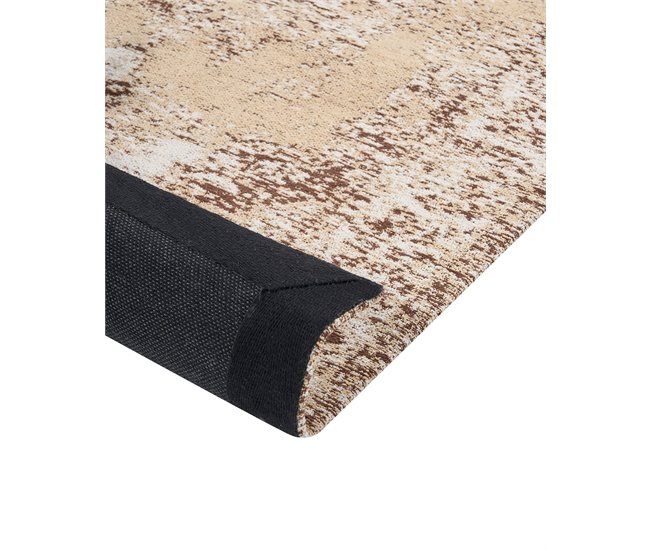 Beliani Alfombra de pelo corto ALMUS 80x300 Beige