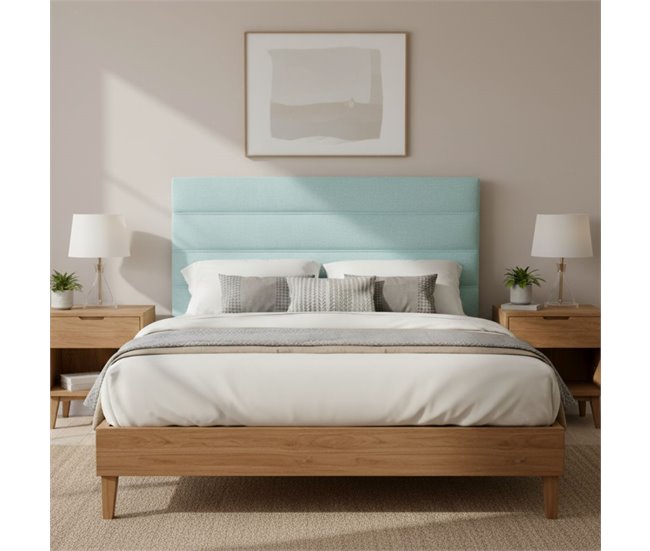 Cabecero Erea tejido Thais 165 Turquesa