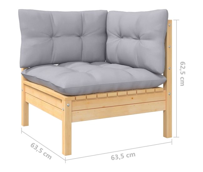 Conjuntos de jardin Gris