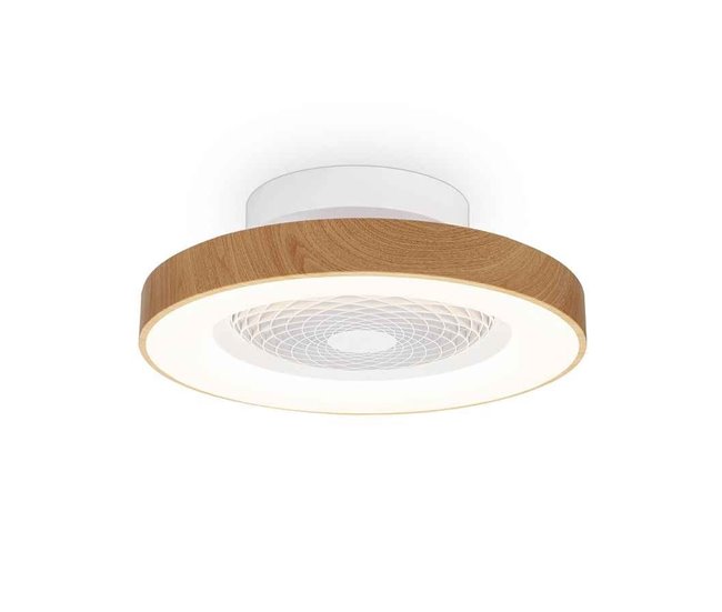 Ventilador De Techo Acrilico Serie Tibet Mini Marron