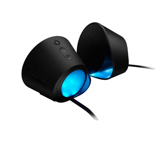 Altavoces gaming Logitech G560 120W con luz RGB LightSync Negro