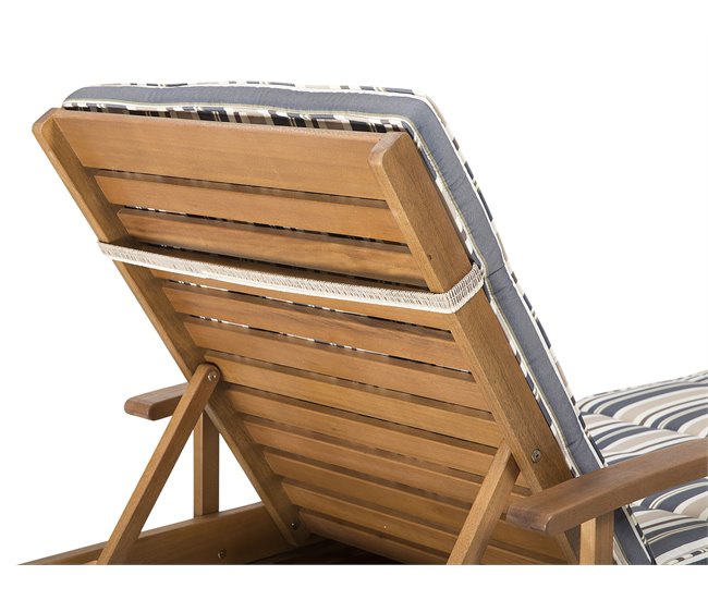 Beliani Cojín de asiento TOSCANA Azul