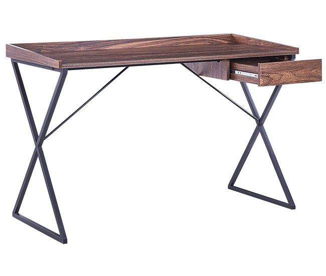 Beliani Escritorio NOXON 120x54 Marron
