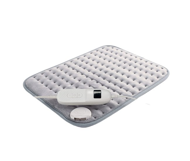 Almohadilla Electrica Acrilico Serie Vellon Gris