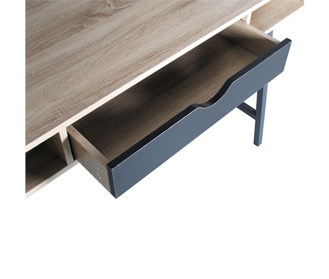 Escritorio ANKO con cajón Roble