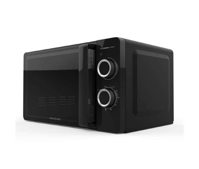 Cecotec Microondas sin plato Proclean 3130 Flatbed Negro
