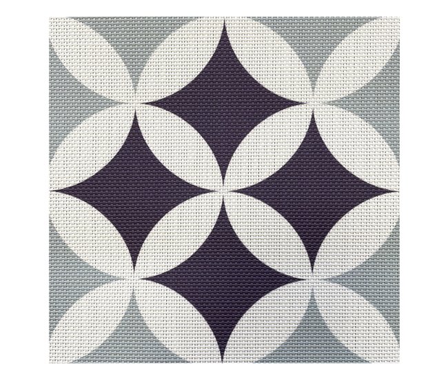Acomoda Textil – Alfombra Vinílica Hidráulica para Hogar. 80x140 Azul