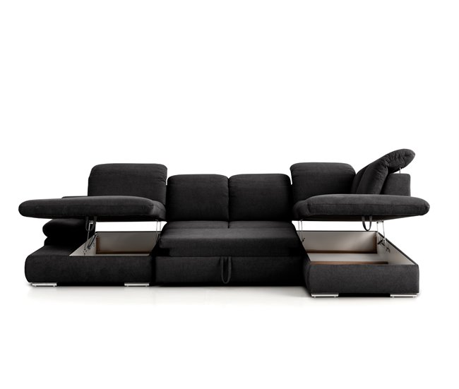 Rinconera con cama ISONA  Antracita
