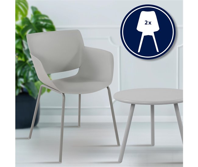 Grupo de asientos Berena Gris Claro