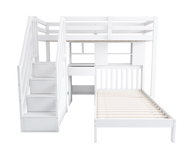 Cama litera Blanco