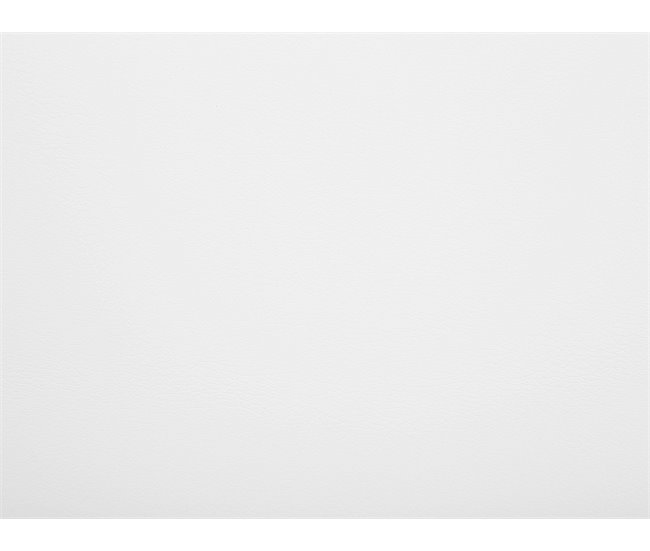 Beliani Cama continental Piel sintética PRESIDENT 99x211 Blanco