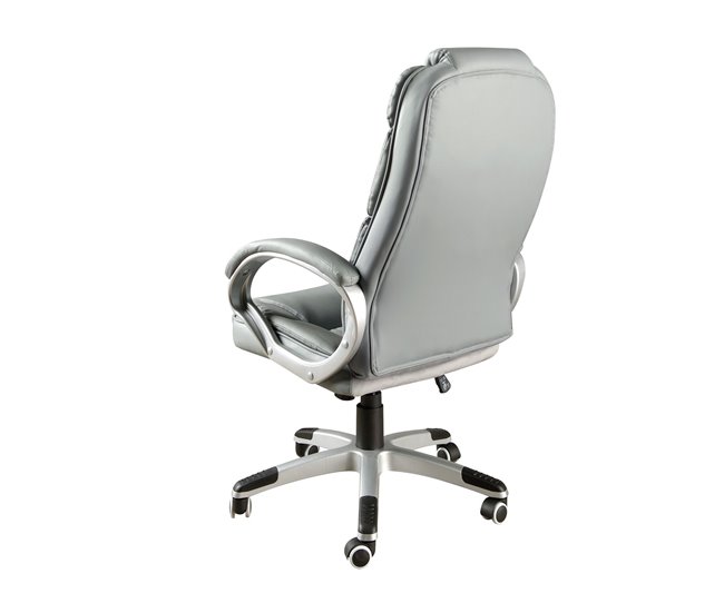 ANGEL CERDA Silla oficina giratoria polipiel Gris