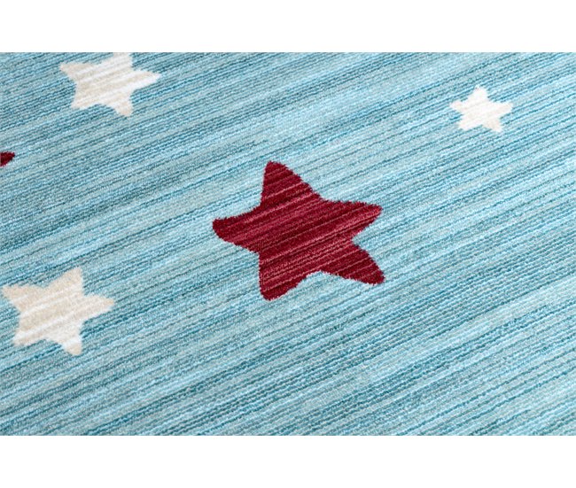 Alfombra infl TOYS 75322 oso de peluche para niños moderno Azul