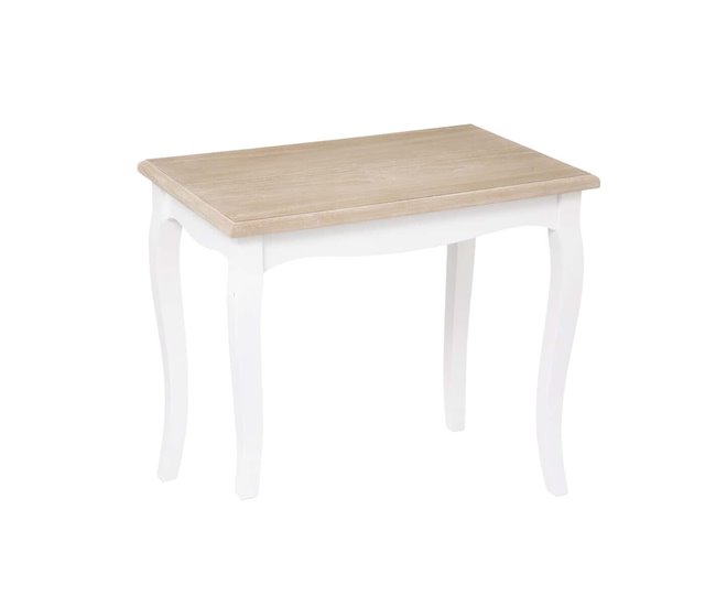 Conjunto De 2 Mesas De Centro Chrysa 60x38 Blanco