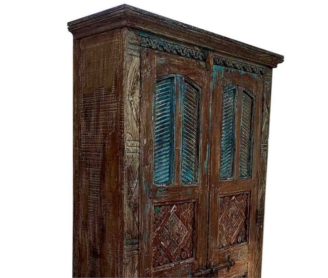 Armario de madera Marron