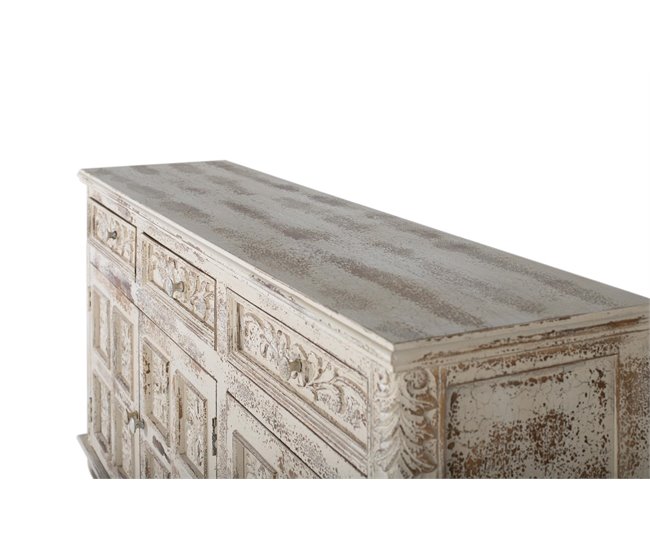 Aparador de madera de mango .GINER Y COLOMER Blanco