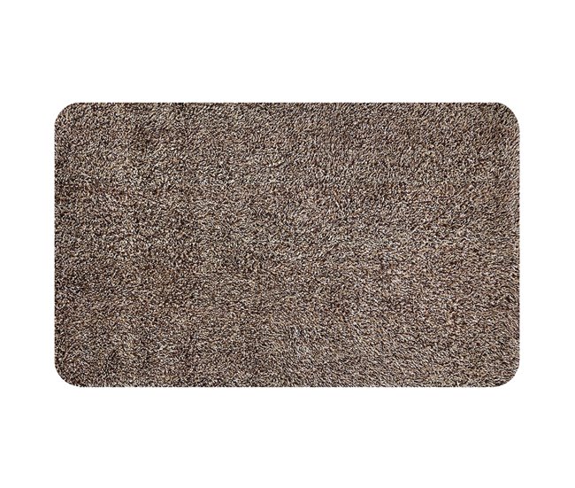 Acomoda Textil - Felpudo de Entrada Super Absorbente para Interior y Exterior. 60x90 Marron
