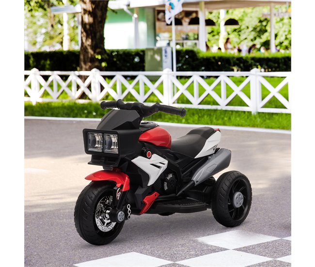 Moto Eléctrica Infantil PP, Metal HOMCOM Azul