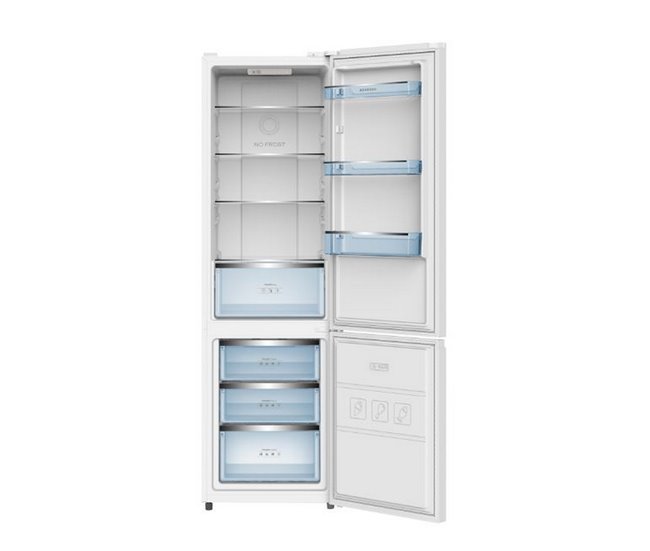Frigorifico Combi Infiniton FGC-A204BNF, 304 L, No Frost Total Blanco