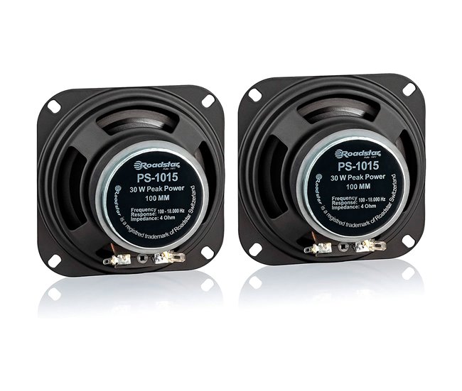 Altavoces de coche Roadstar PS1015 Negro