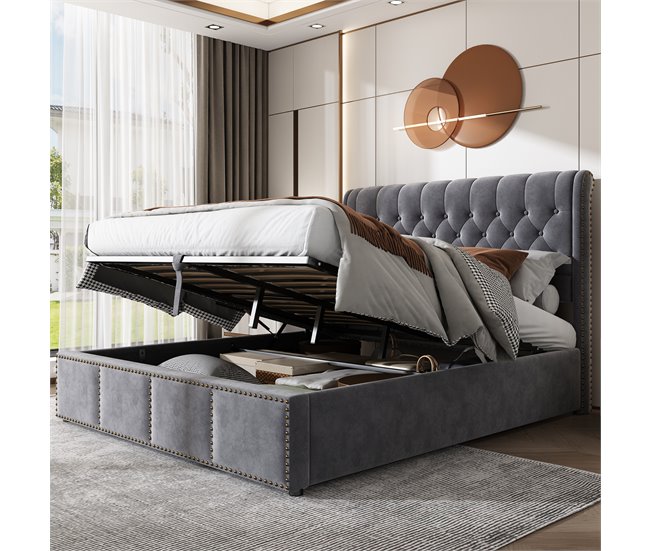 Canapés abatibles Gris