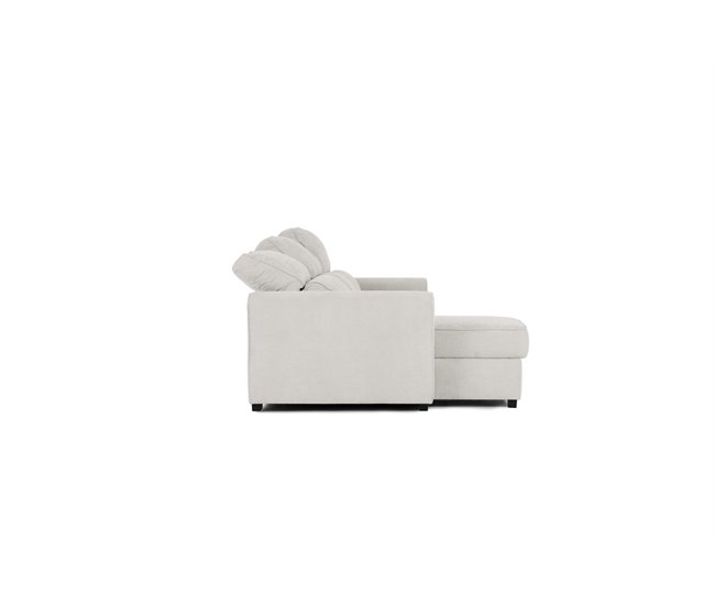 Chaise longue con cama CONNOR Beige