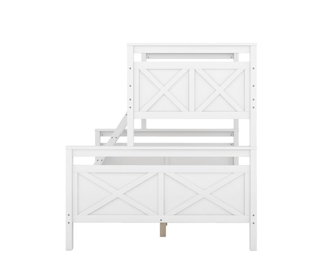 Cama litera 145x205 Blanco