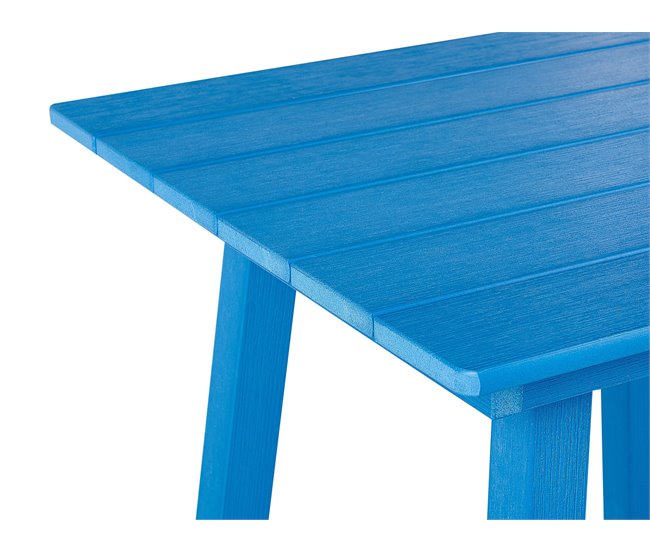 Beliani Conjunto bistro ADIRONDACK Azul