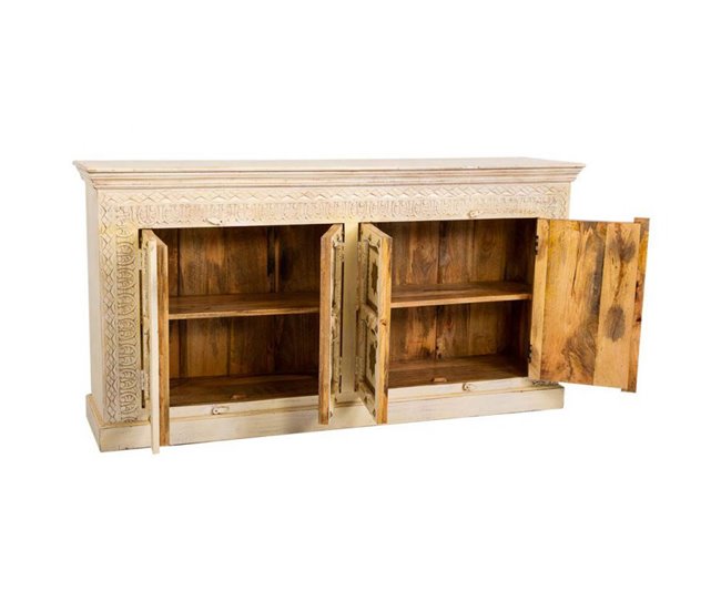 Aparador de madera Beige