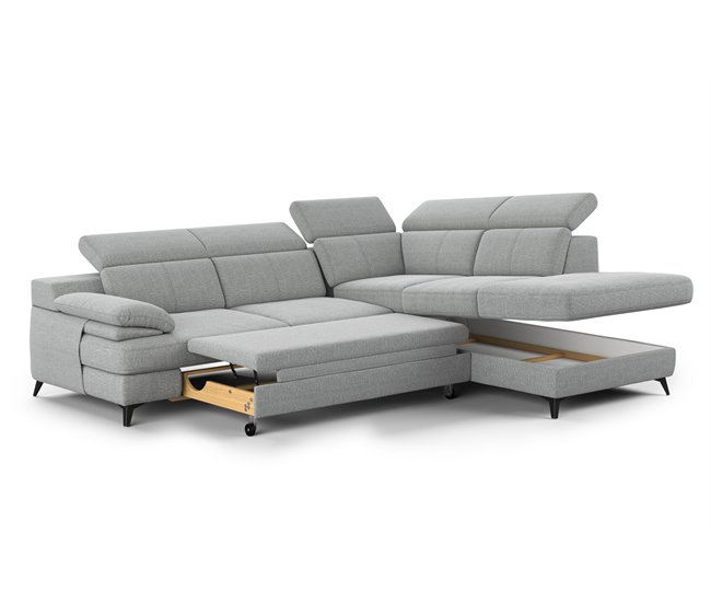 Rinconera con cama TITUS Gris