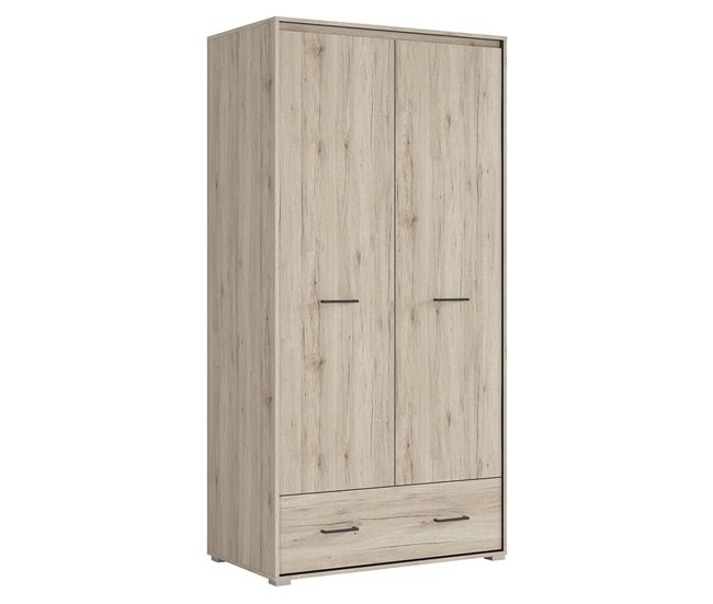 Armario 2 puertas 1 cajón Abriel Madera