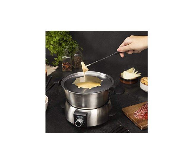 Cecotec Fondue Eléctrica Fun Gourmetfondue Gris