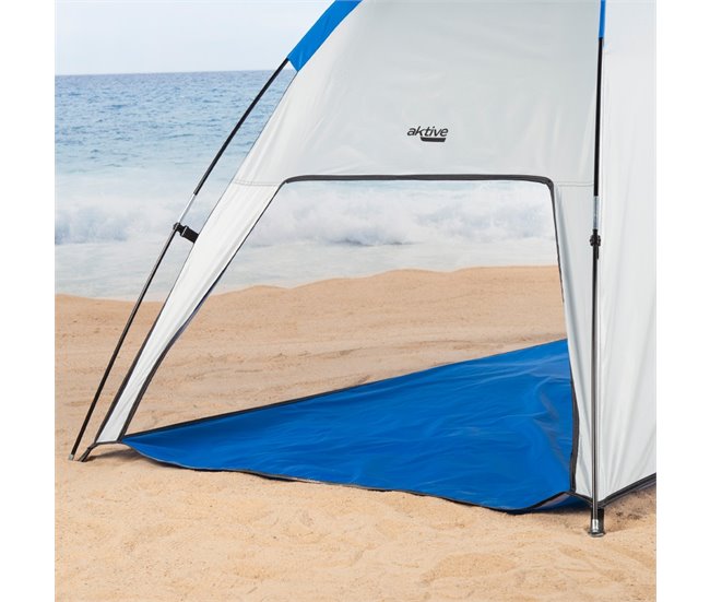 Aktive Paravientos y carpa de playa para 2 personas UV50 Azul