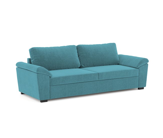 Sofá cama 3 plazas HANSAN Azul