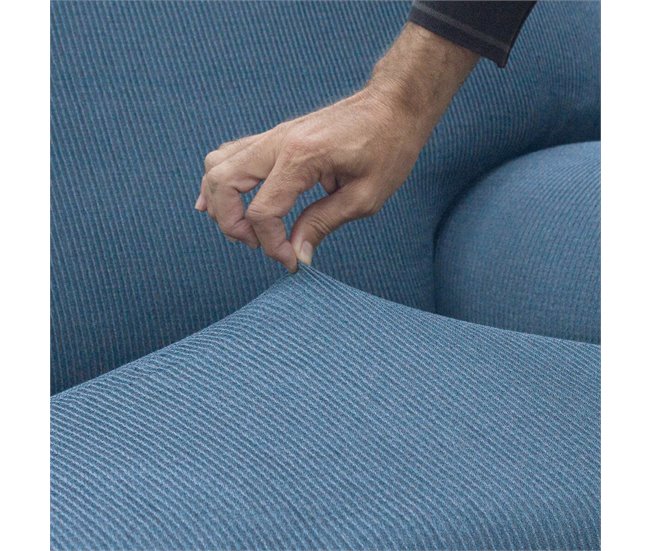 Funda para Sofá Romeo 4 plazas Azul Claro