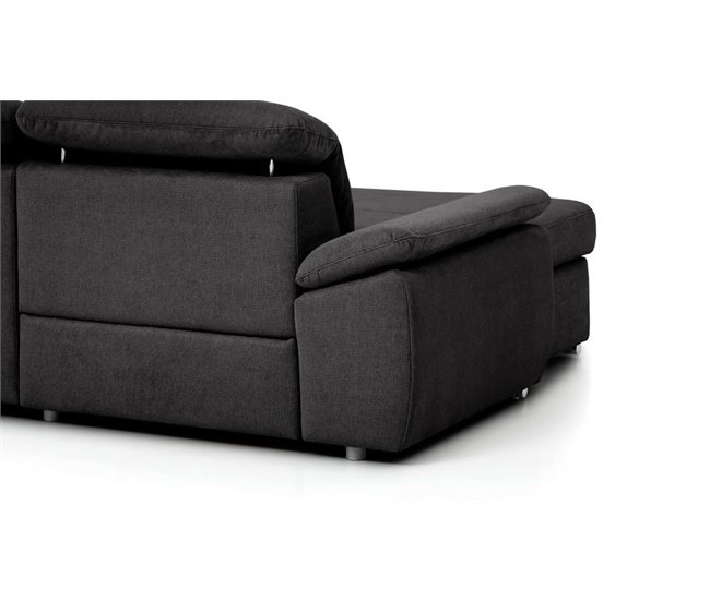 Chaise longue con cama MORIS Antracita