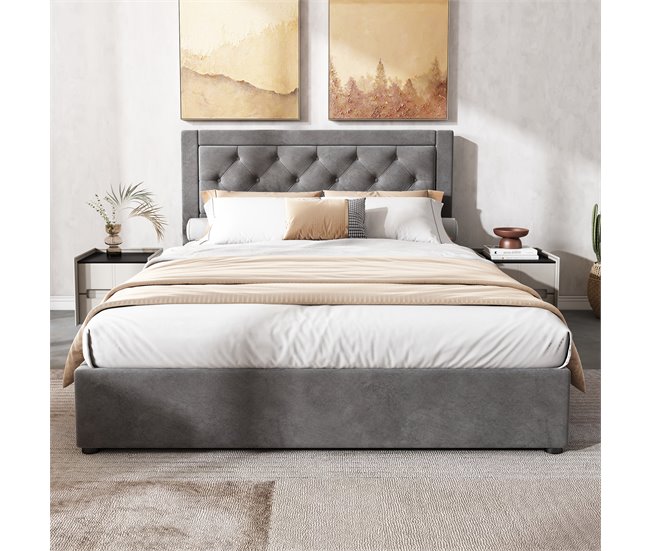 Canapés abatibles Gris