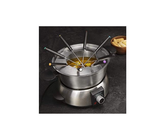 Cecotec Fondue Eléctrica Fun Gourmetfondue Gris