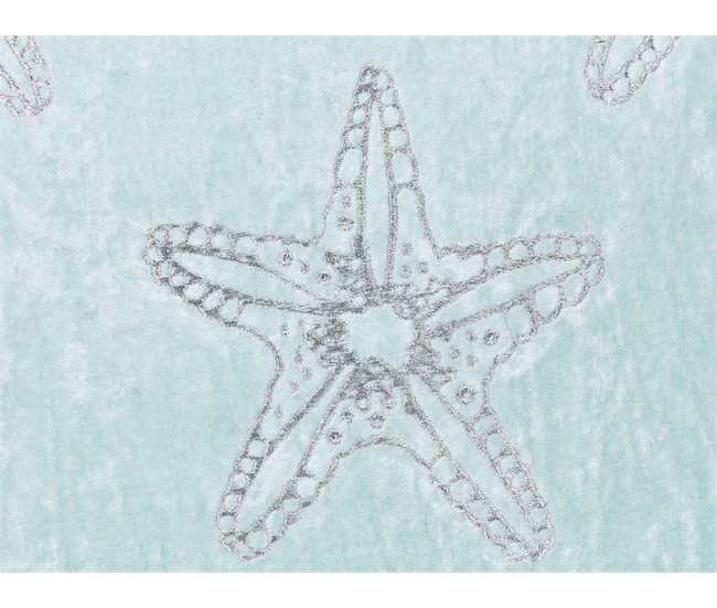 Beliani Cojín decorativo CERAMIUM 45x45 Azul Claro