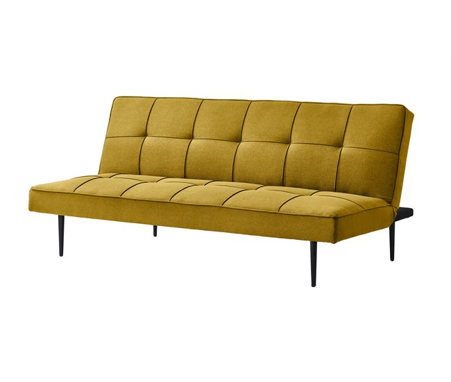 Sofá cama 3 plazas BOWY Amarillo
