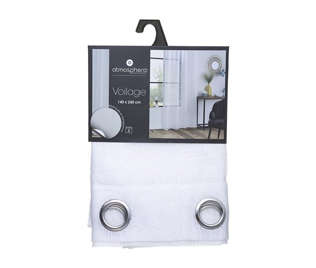 Cortina Tropical Blanco