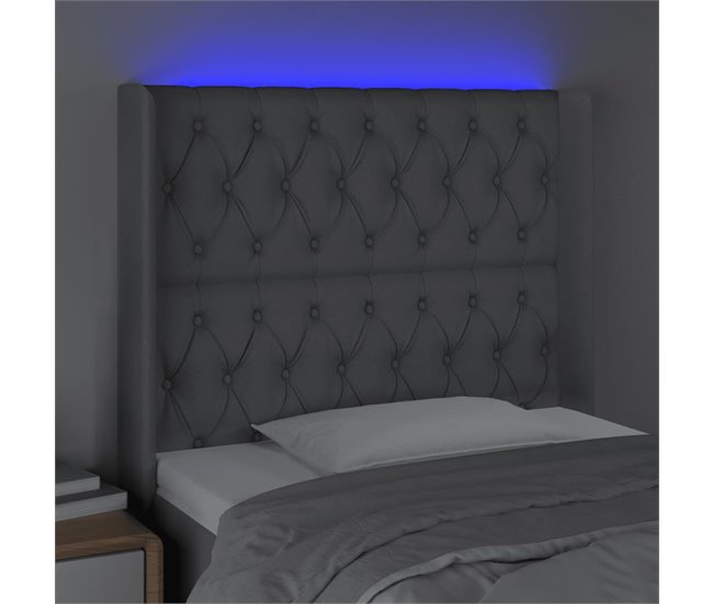 Cabecero Con Led 103 Azul