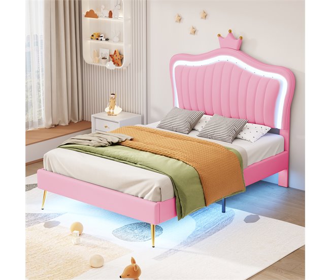 Camas infantiles 102x203 Rosa