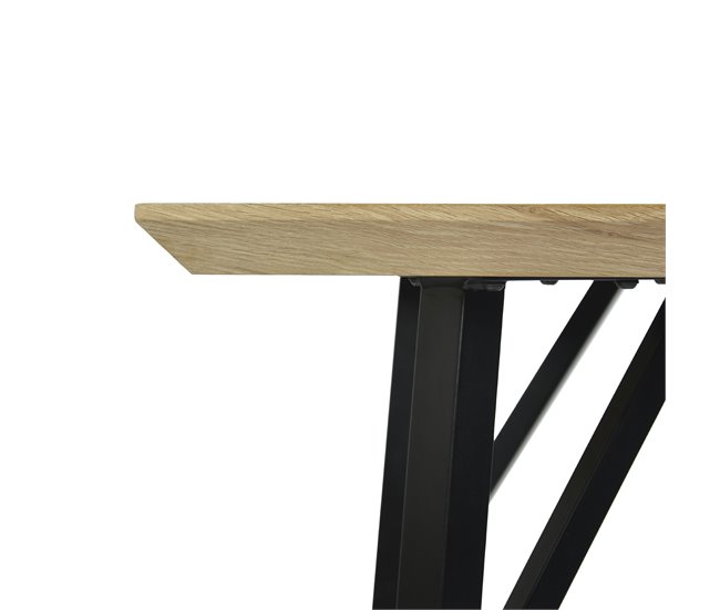 Mesa de comedor alta roble YAZ Roble