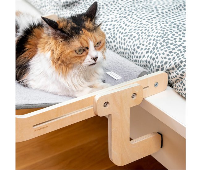 Hamaca Colgante para Gatos Beige